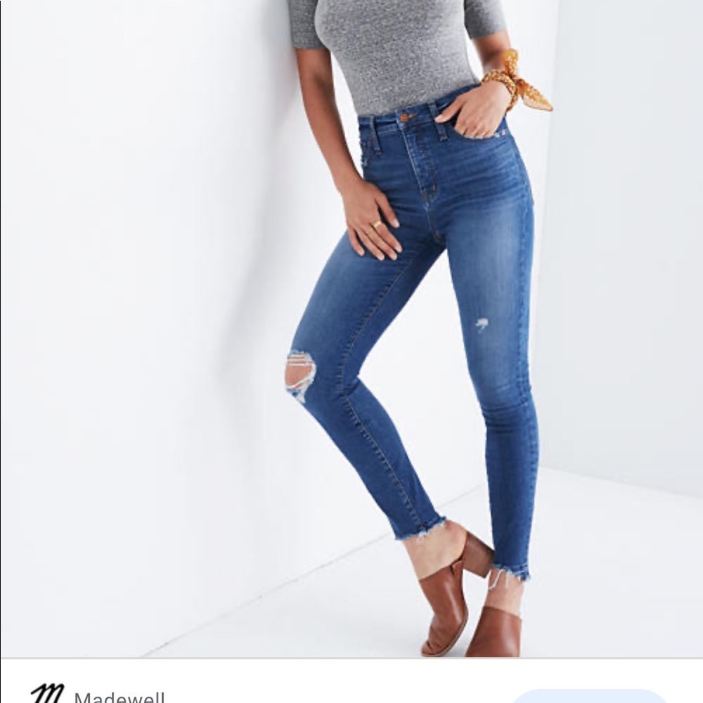 Madewell Curvy High-Rise Skinny Jeans